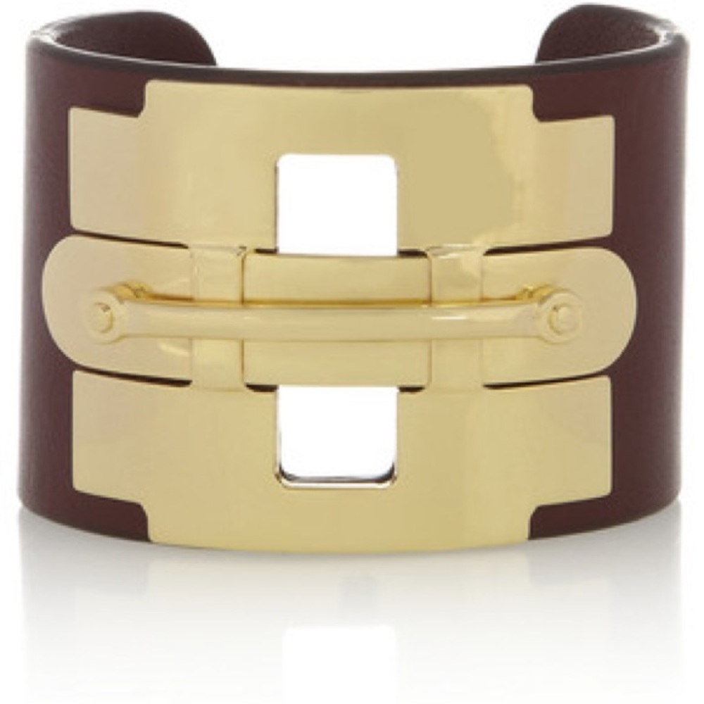 Tod’s Women’s Leather & Metal Horse Bit Bracelet